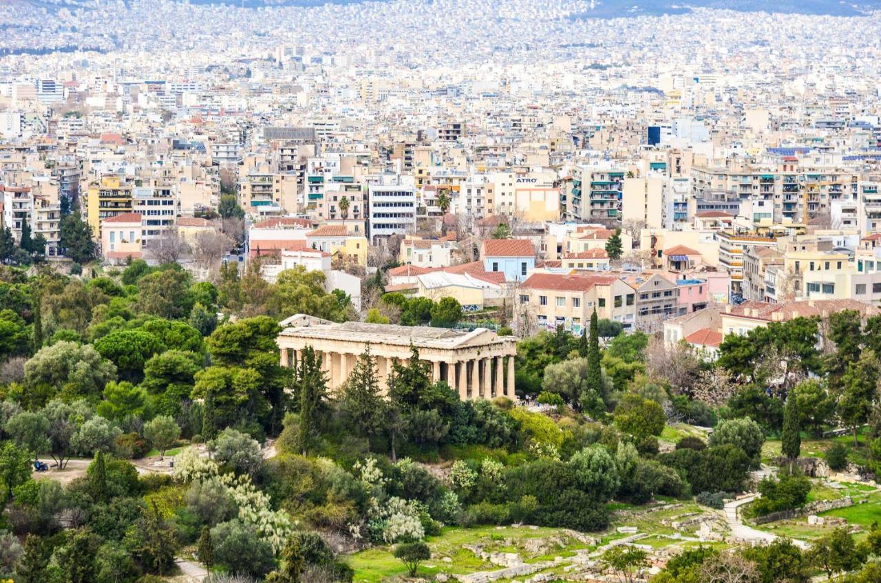 Athens Stylish Next To Acropolis, Metro Stop Fix Exterior photo